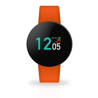 Techmade smartwatch joycolor waterproof orange con cardio